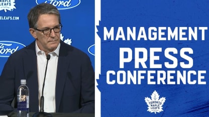 Maple Leafs Management | End of Season Media Availability | May 10, 2024