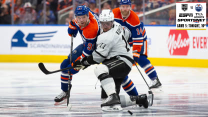 Kings look to stay alive against Oilers in Game 5