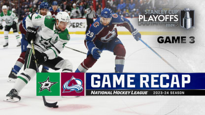 Dallas Stars Colorado Avalanche Game 3 recap May 11