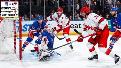 Carolina Hurricanes New York Rangers Game 5 Preview