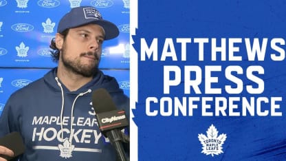 Auston Matthews | End of Season Media Availability | May 6, 2024