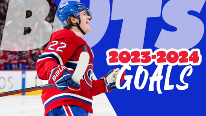 Cole Caufield's 2023-24 goals