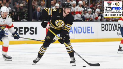 Mason Lohrei brings offense to Boston Bruins in NHL playoffs