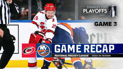 Carolina Hurricanes New York Islanders Game 3 recap April 25