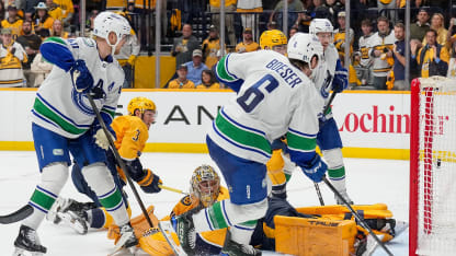 Boeser's second goal of the game