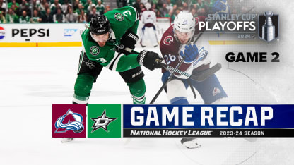 Colorado Avalanche Dallas Stars Game 2 recap May 9