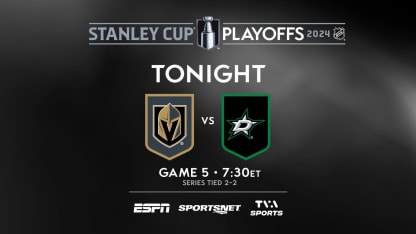 VGK vs. DAL | Game 5 tonight 