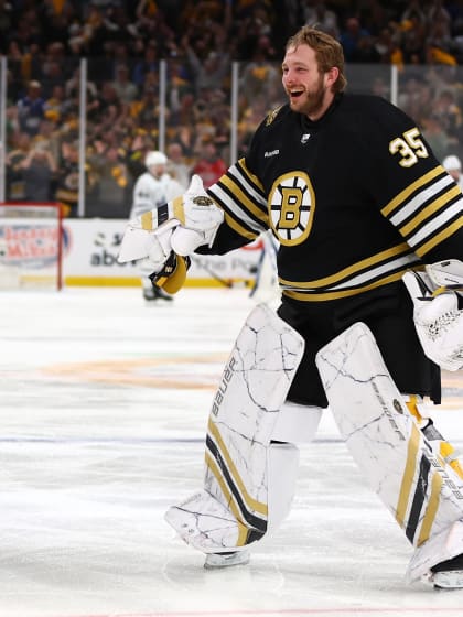 Boston Bruins trygga i att Linus Ullmark är redo vid behov