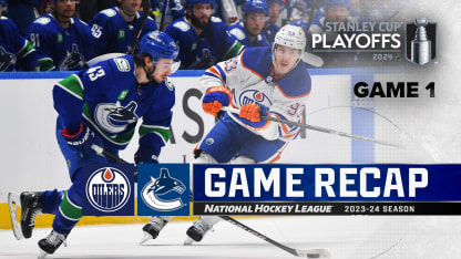 Edmonton Oilers Vancouver Canucks game 1 recap May 8