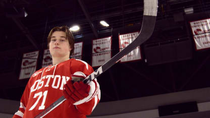 Macklin Celebrini and BU Hockey