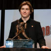 Macklin Celebrini wins 2024 Hobey Baker Award