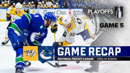 Nashville Predators Vancouver Canucks Game 5 recap April 30