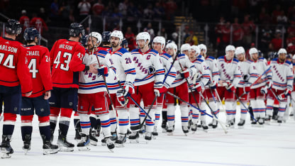 Rangers, Capitals shake hands