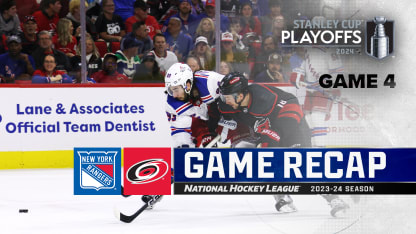 New York Rangers Carolina Hurricanes Game 4 recap May 11