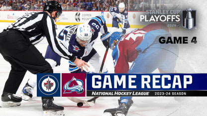 Winnipeg Jets Colorado Avalanche Game 4 recap April 28