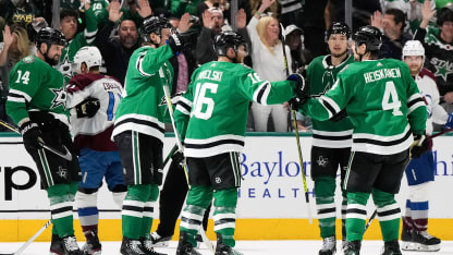 Stars top players score in series tying win against Avalanche