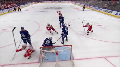 DET@TOR: Larkin scores goal against Ilya Samsonov