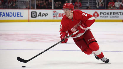 Lucas Raymond espère amener les Red Wings au prochain niveau