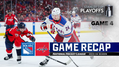 R1, Gm4: NYR @ WSH Recap