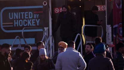 United By Hockey Mobile Museum in Brampton