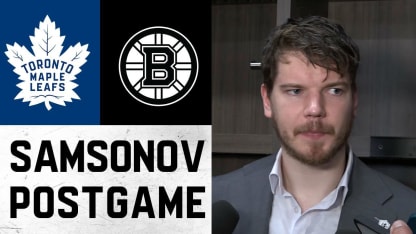 Ilya Samsonov | Post Game