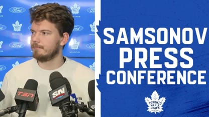 Ilya Samsonov | End of Season Media Availability | May 6, 2024