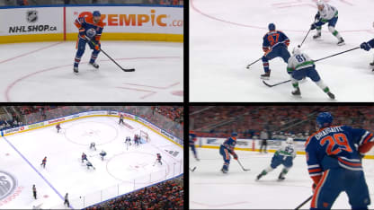 Multicam: McDavid zu Draisaitl