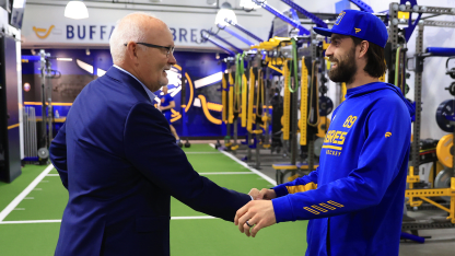 PHOTOS | Lindy Ruff's First Day