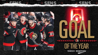 Senators Goal of the Year Presented by Sport Chek