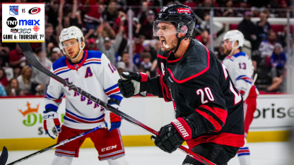 Sebastian Aho showing up in big moments for Carolina Hurricanes